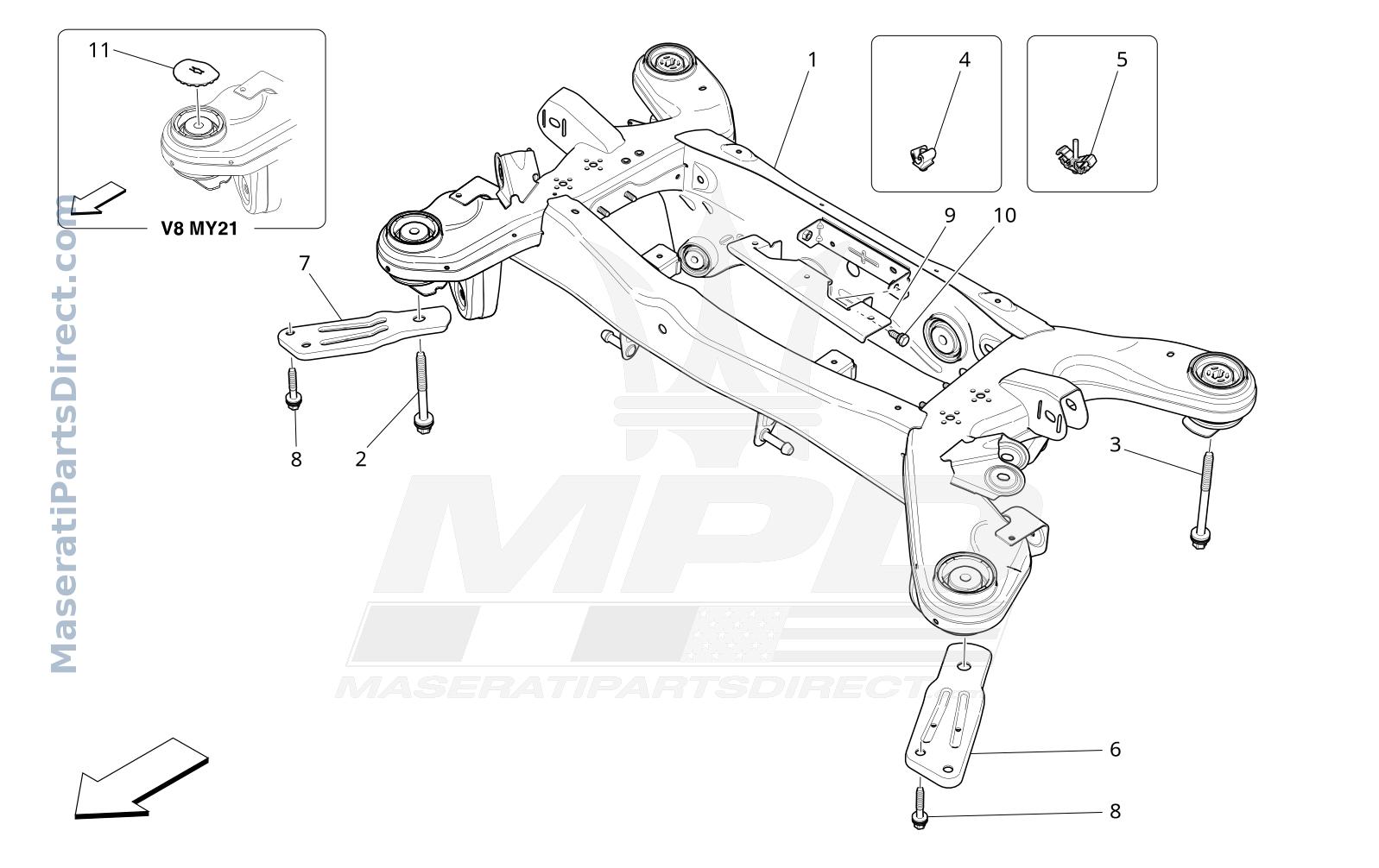 06.22 - 2 - REAR CHASSIS Diagram