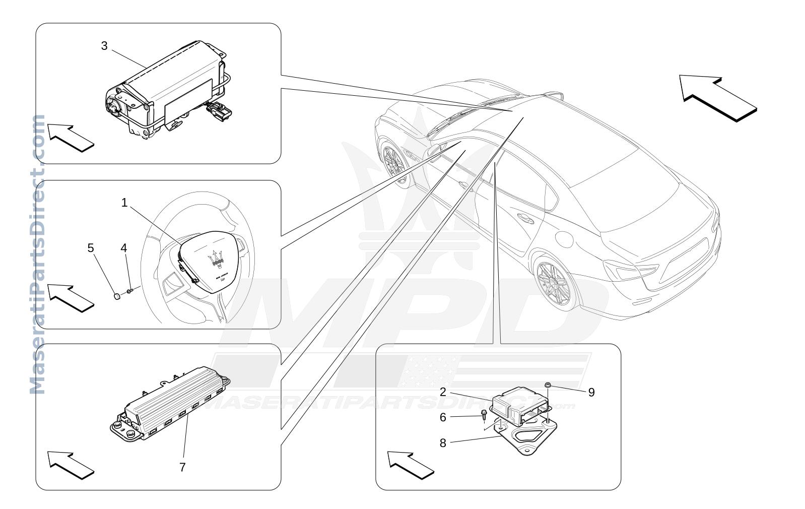 07.00 - 2 - FRONT AIRBAG SYSTEM Diagram