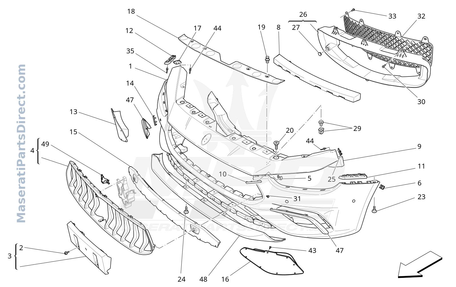 09.10 - 11 - FRONT BUMPER Diagram