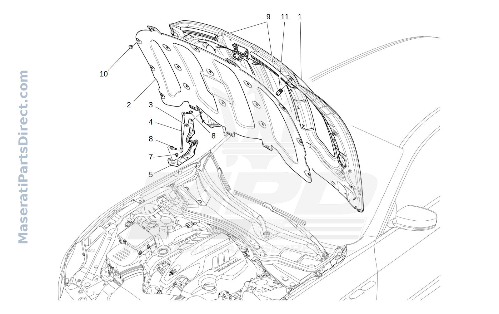 09.20 - 1 - FRONT LID Diagram