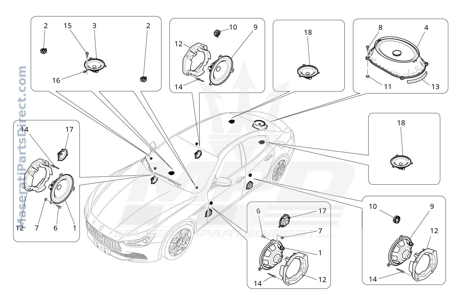 08.70 - 2 - SOUND DIFFUSION SYSTEM Diagram