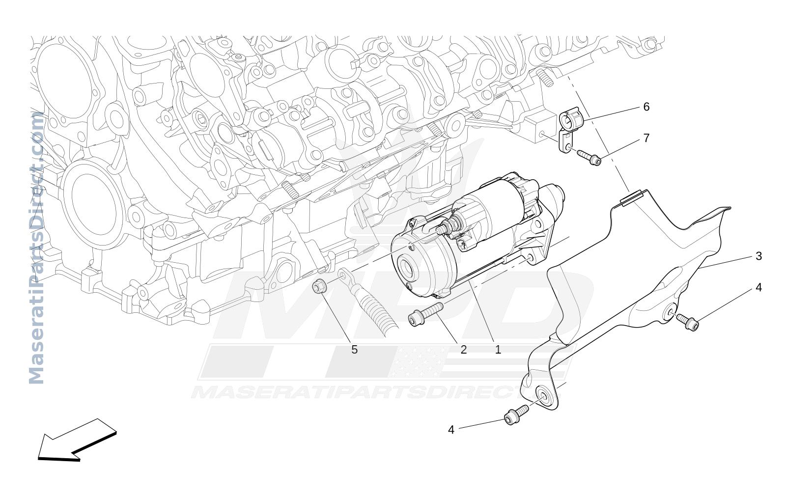 01.91 - 5 - ELECTRONIC CONTROL: ENGINE IGNITION Diagram
