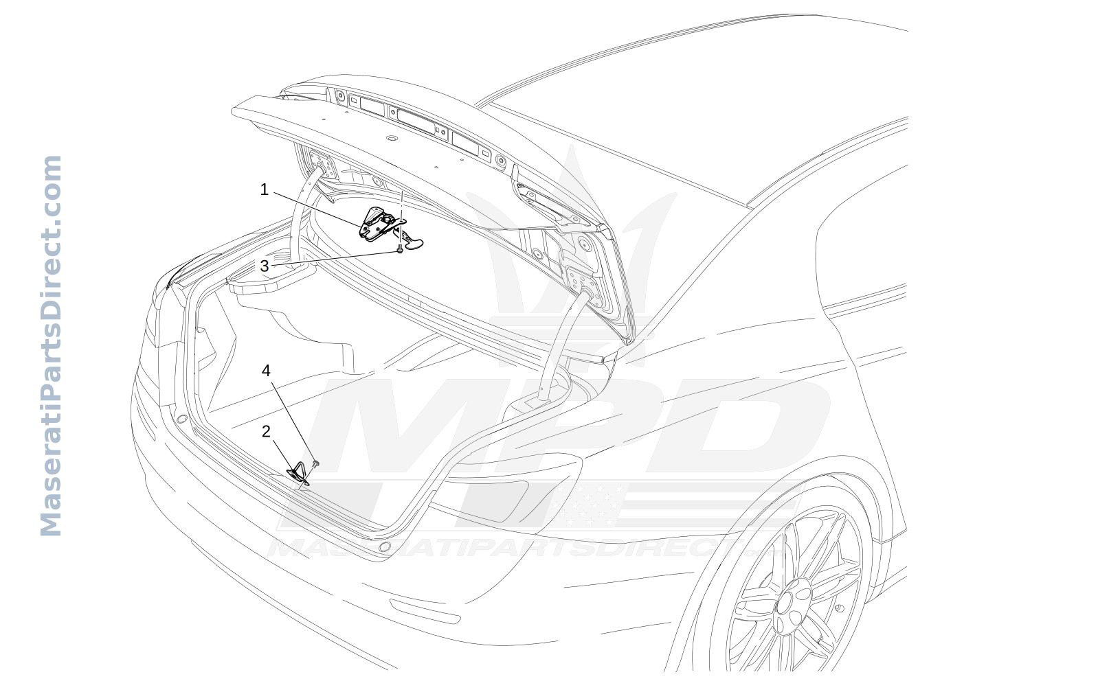 09.24 - 1 - REAR LID OPENING CONTROL Diagram