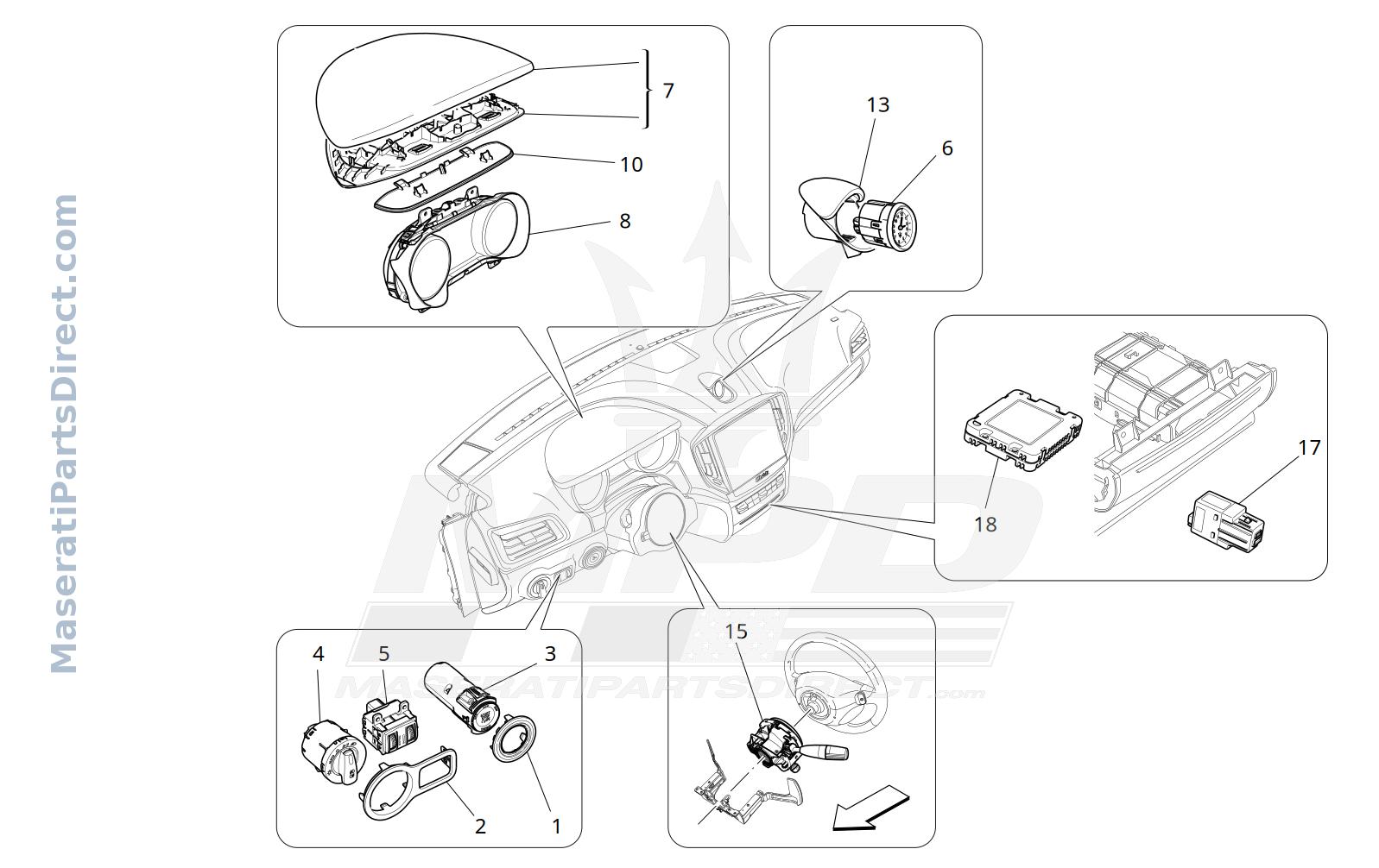 08.50 - 4 - DASHBOARD DEVICES Diagram