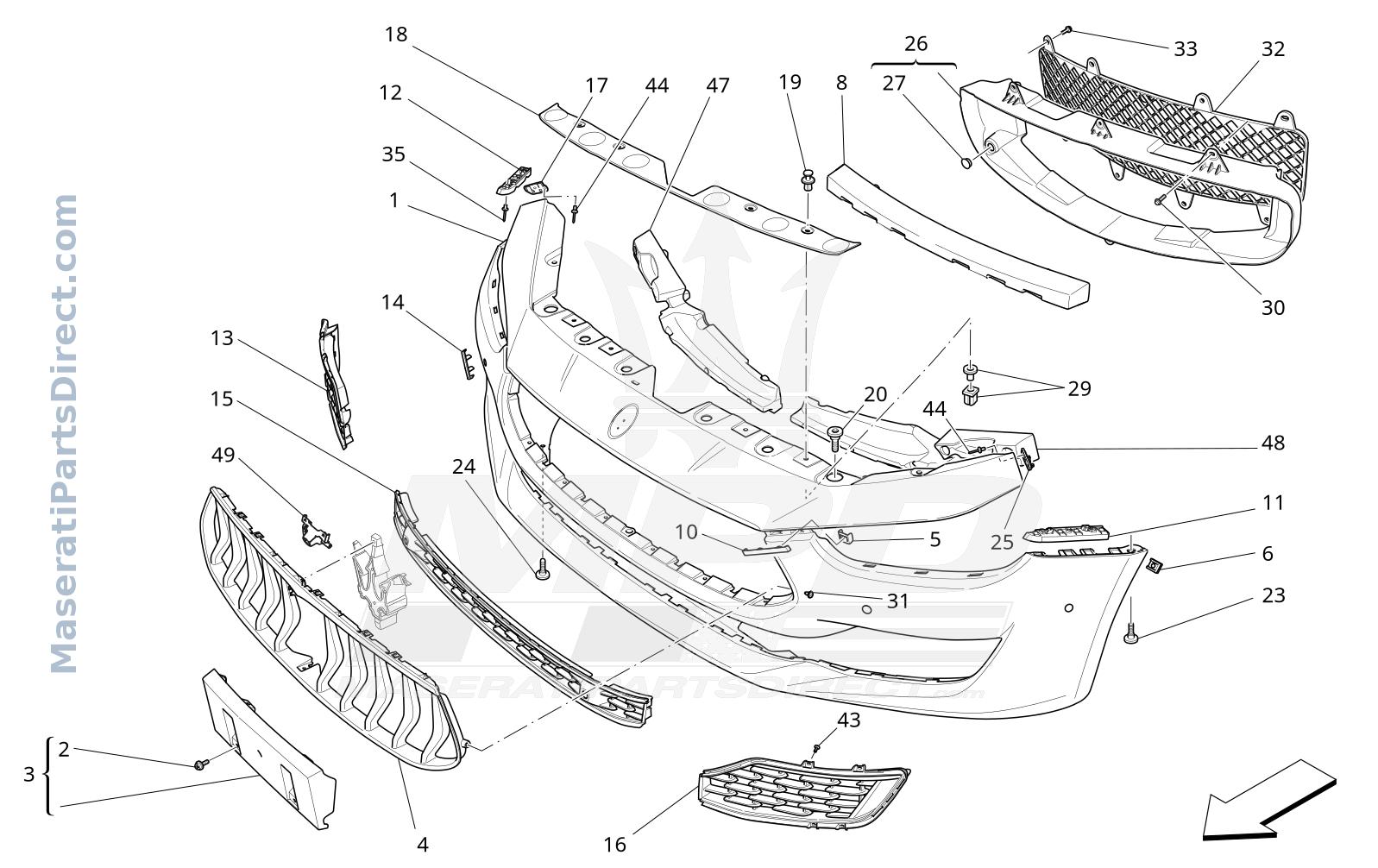 09.10 - 19 - FRONT BUMPER Diagram