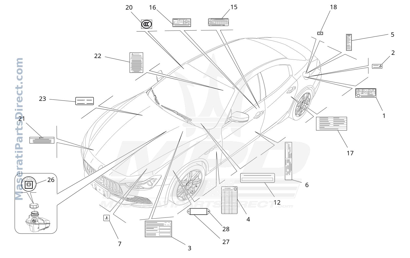 09.17 - 1 - STICKERS AND LABELS Diagram