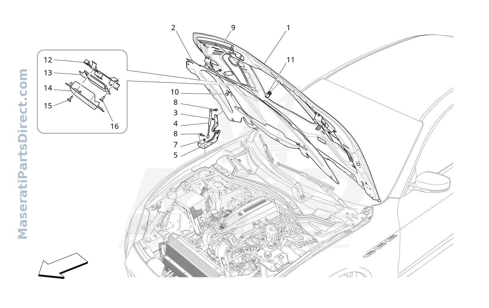 09.20 - 2 - FRONT LID Diagram