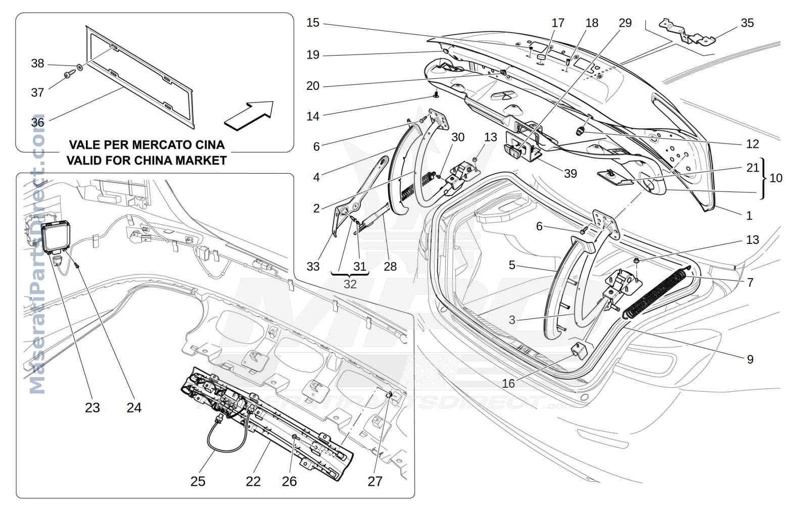09.21 - 2 - REAR LID Diagram