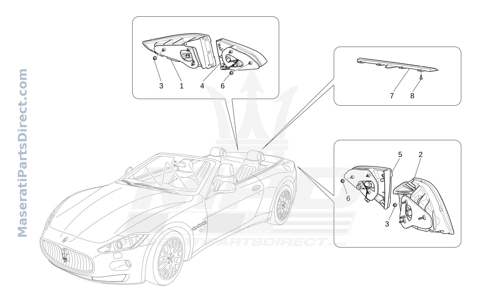 08.31 - 2 - TAILLIGHT CLUSTERS Diagram