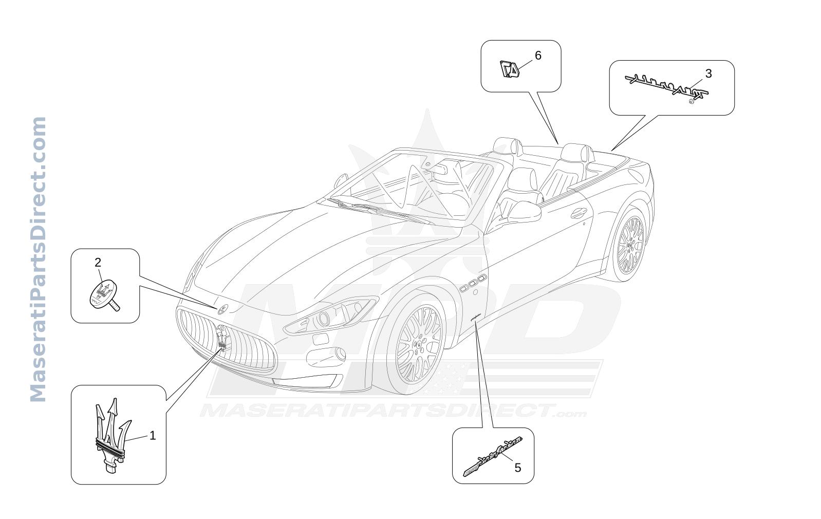09.16 - 1 - TRIMS, BRANDS AND SYMBOLS Diagram