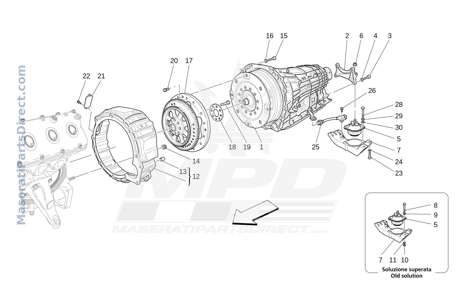 03.10 - 1 - GEARBOX HOUSINGS Diagram