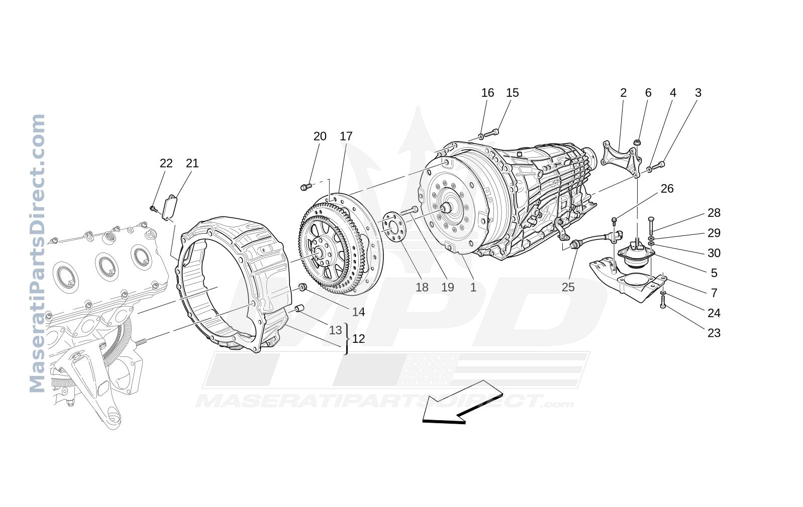 03.10 - 1 - GEARBOX HOUSINGS Diagram