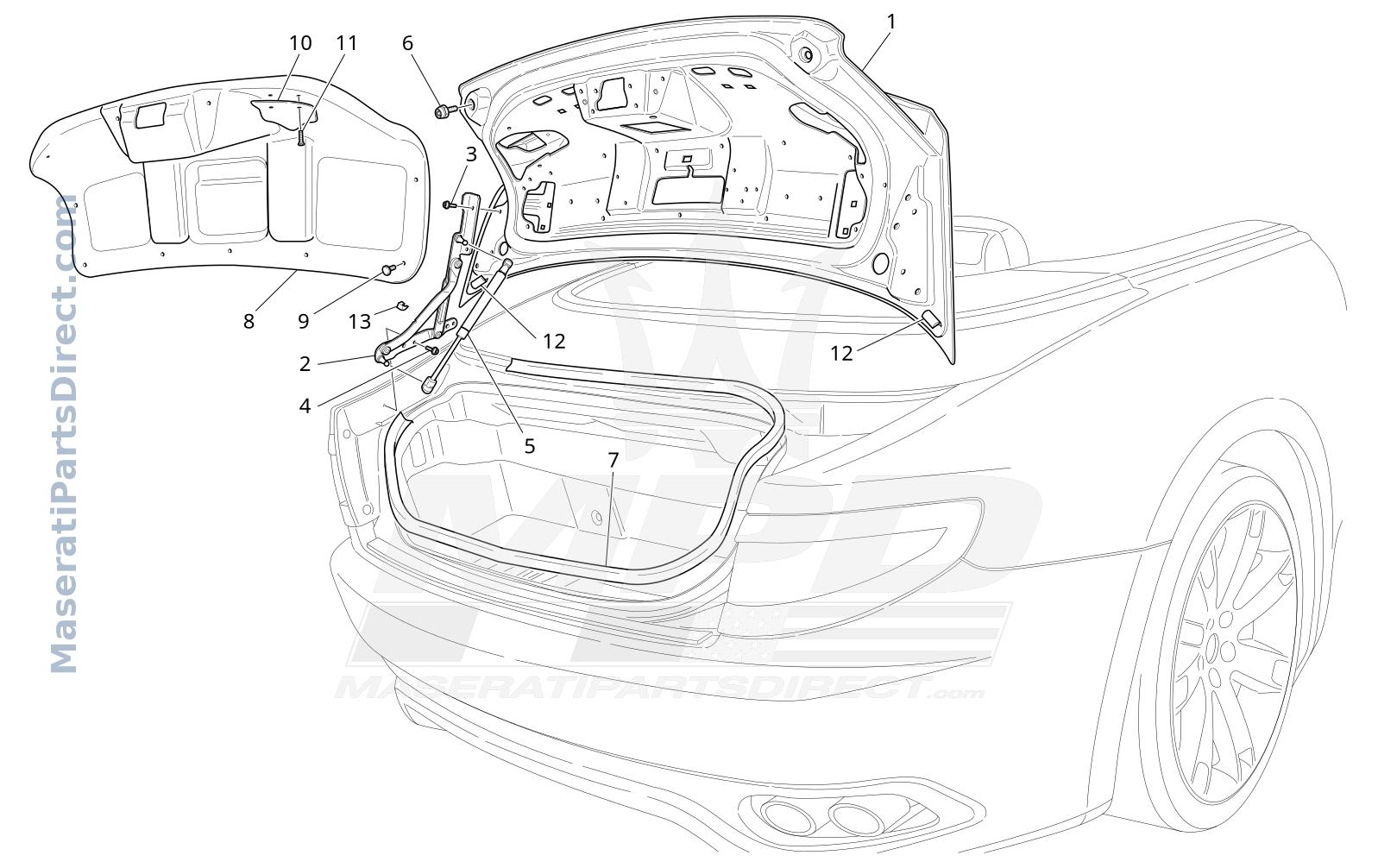 09.21 - 1 - REAR LID Diagram