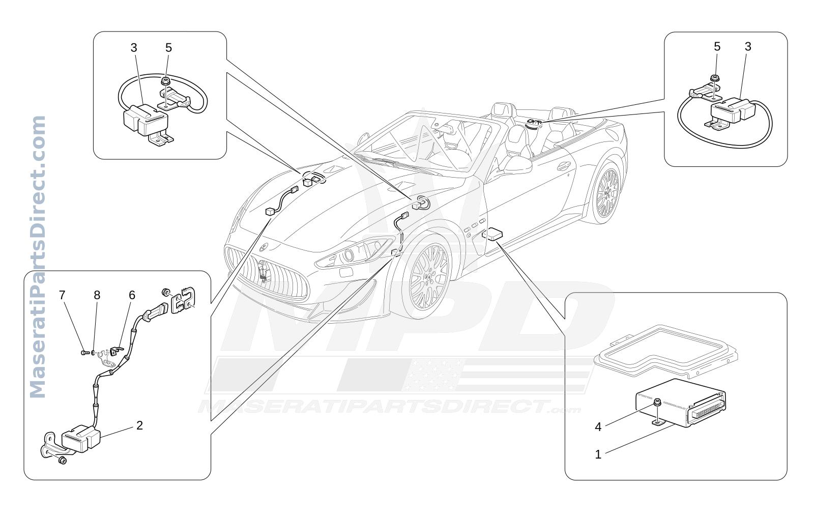 06.90 - 1 - ELECTRONIC CONTROL (SUSPENSION) Diagram