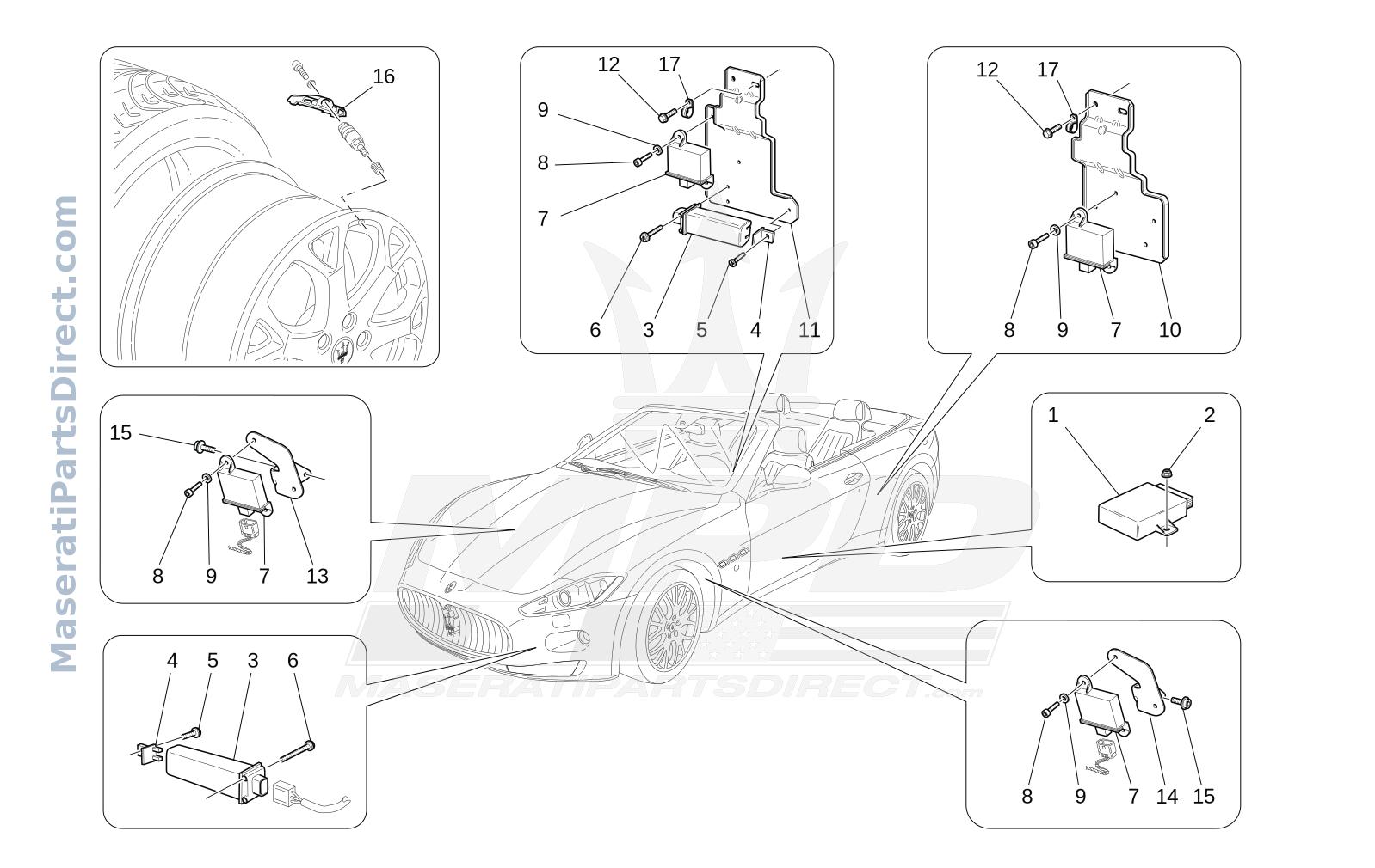 07.20 - 2 - TYRE PRESSURE MONITORING SYSTEM Diagram