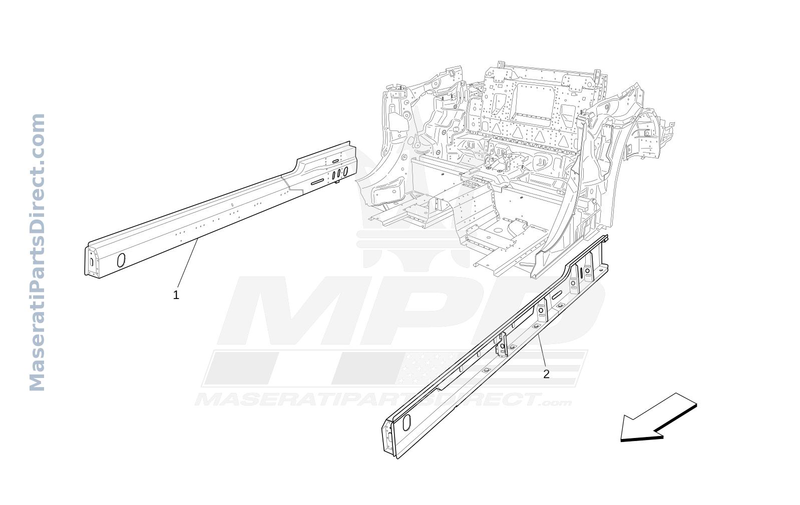 09.04 - 1 - CENTRAL STRUCTURAL FRAMES AND SHEET PANELS Diagram