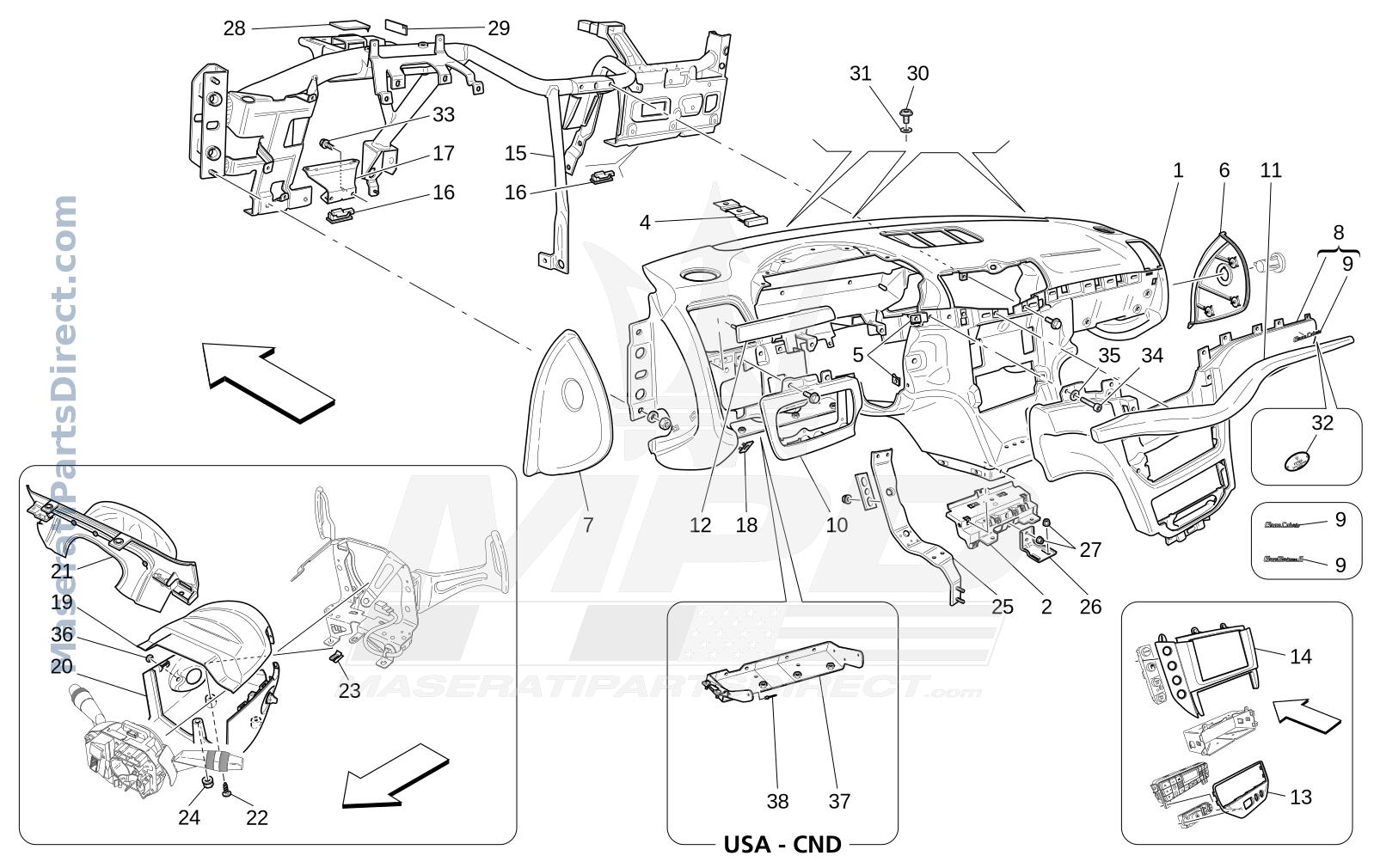 09.50 - 1 - DASHBOARD UNIT Diagram