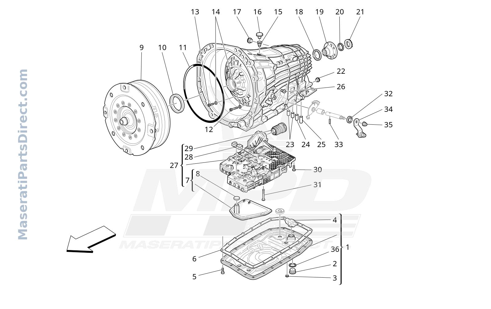 03.10 - 2 - GEARBOX HOUSINGS Diagram