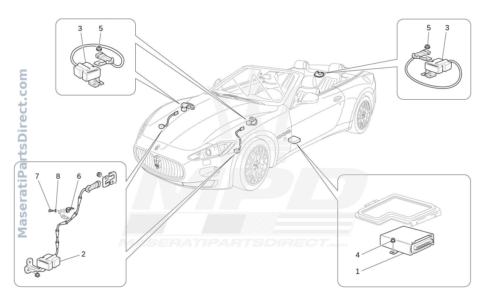 06.90 - 1 - ELECTRONIC CONTROL (SUSPENSION) Diagram