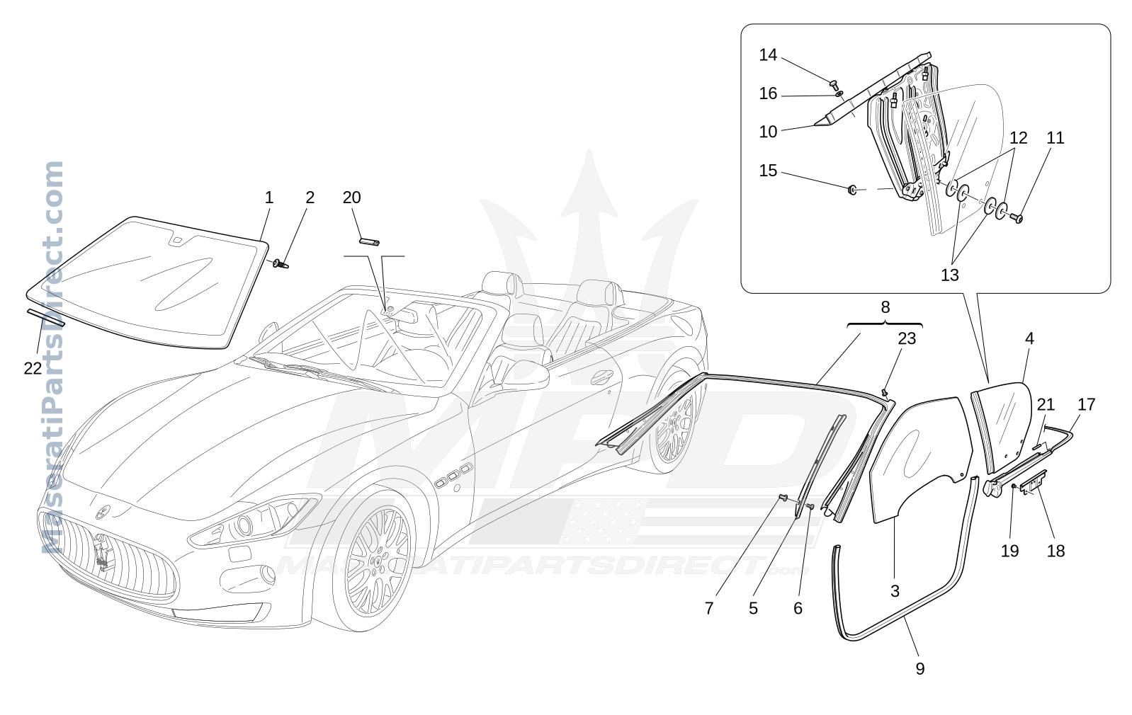 09.34 - 1 - WINDOWS AND WINDOW STRIPS Diagram