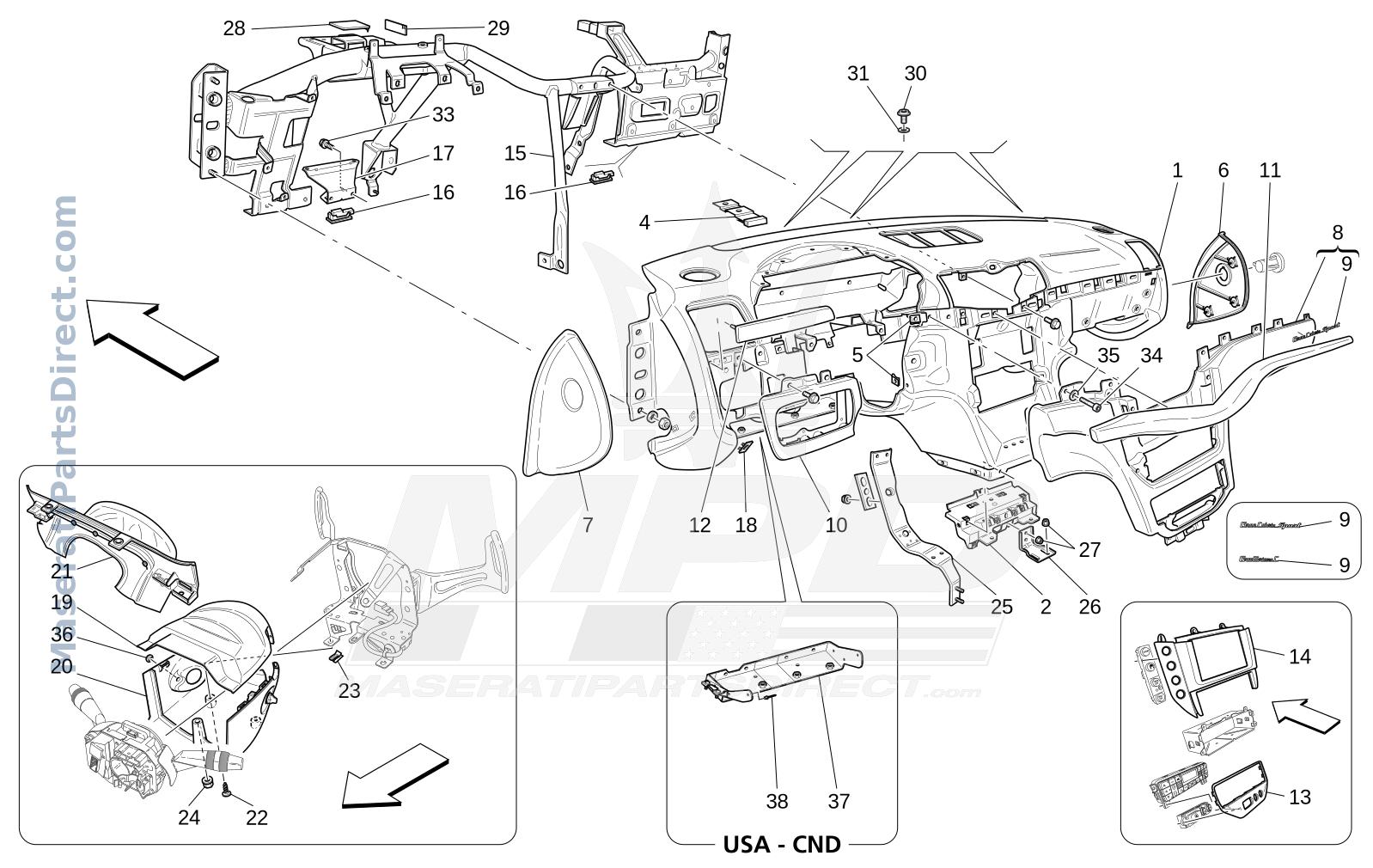 09.50 - 1 - DASHBOARD UNIT Diagram