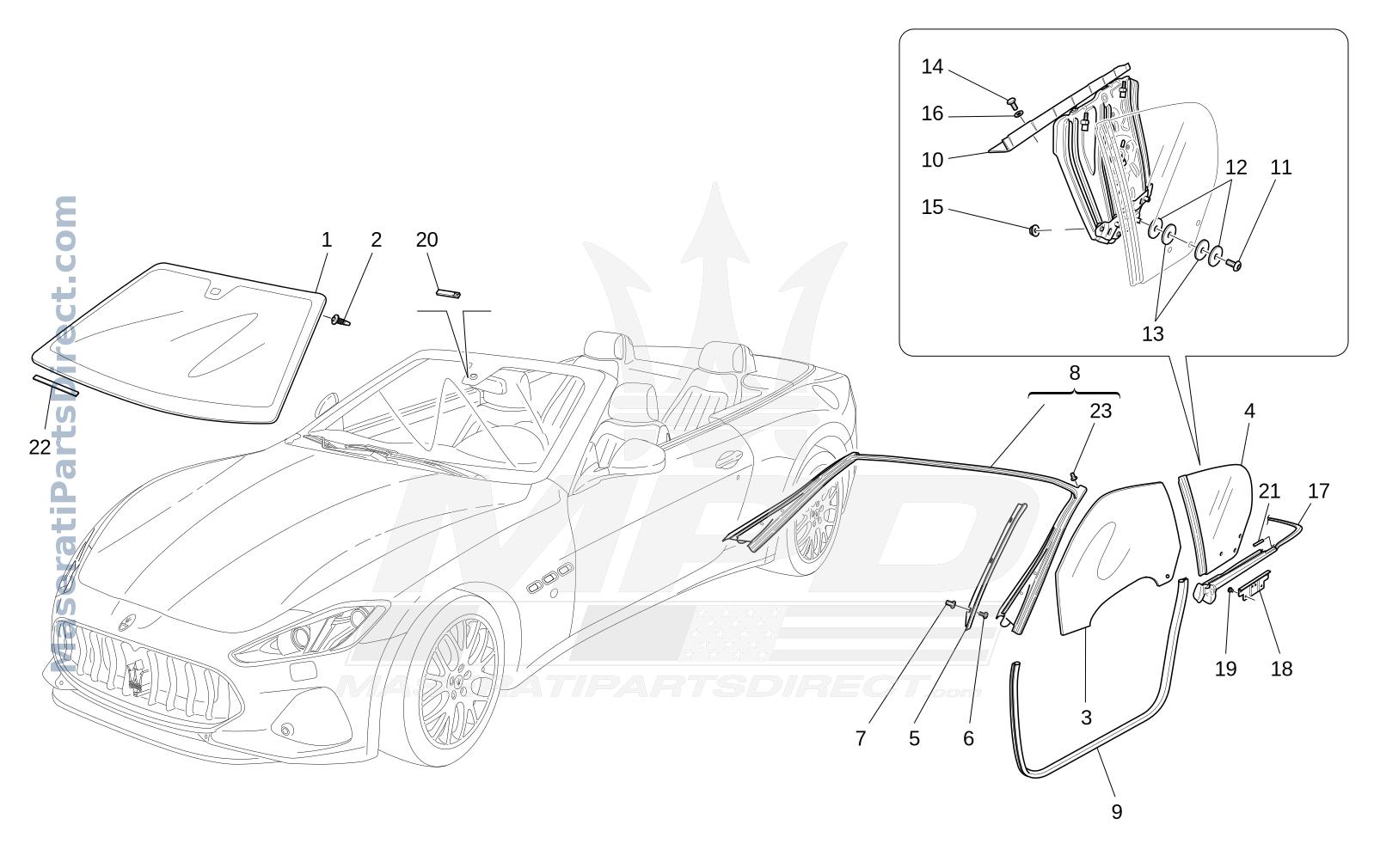 09.34 - 2 - WINDOWS AND WINDOW STRIPS Diagram