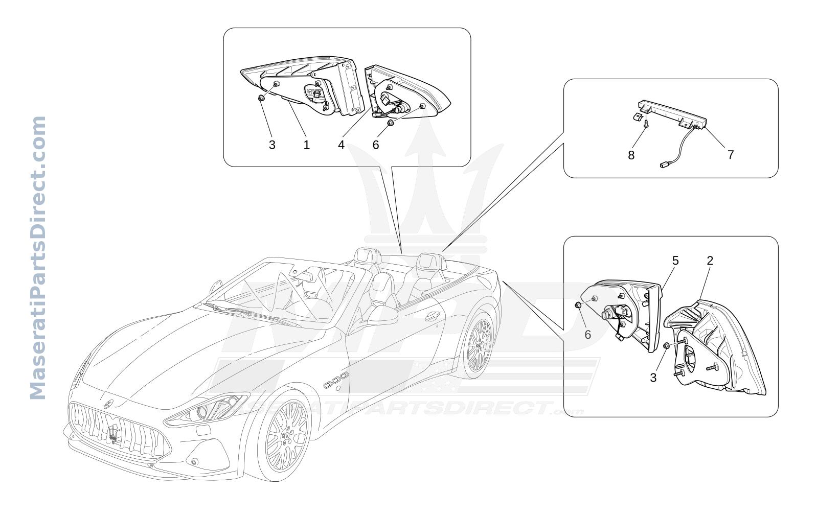 08.31 - 2 - TAILLIGHT CLUSTERS Diagram