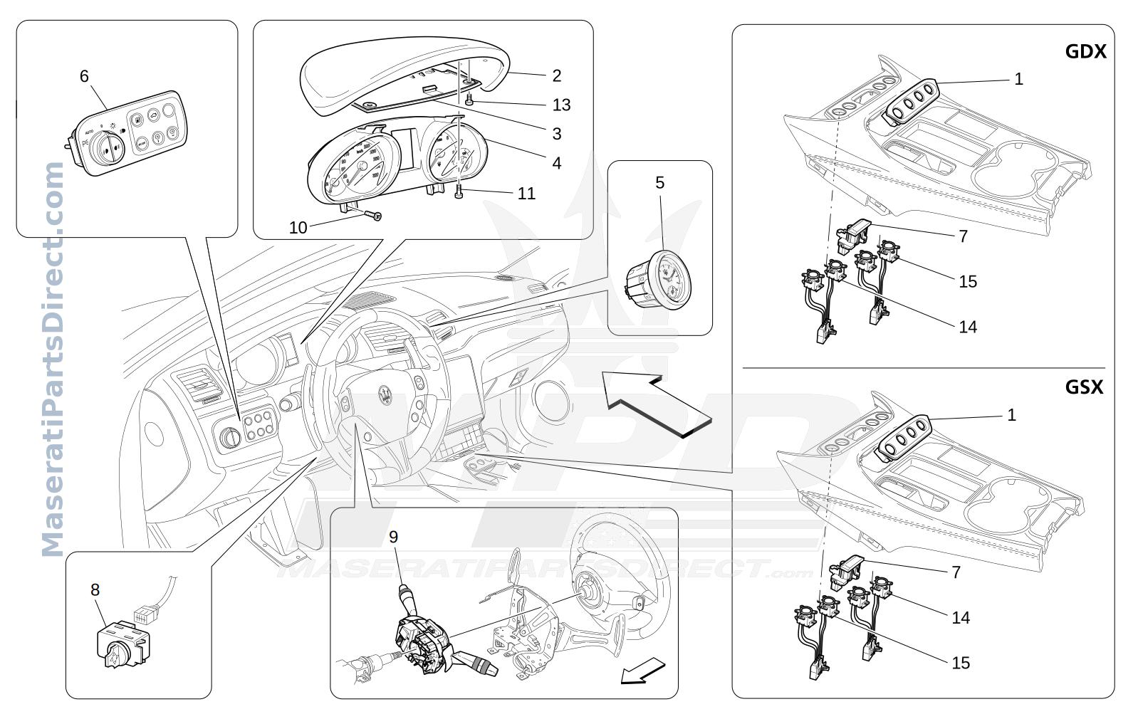 08.50 - 3 - DASHBOARD DEVICES Diagram