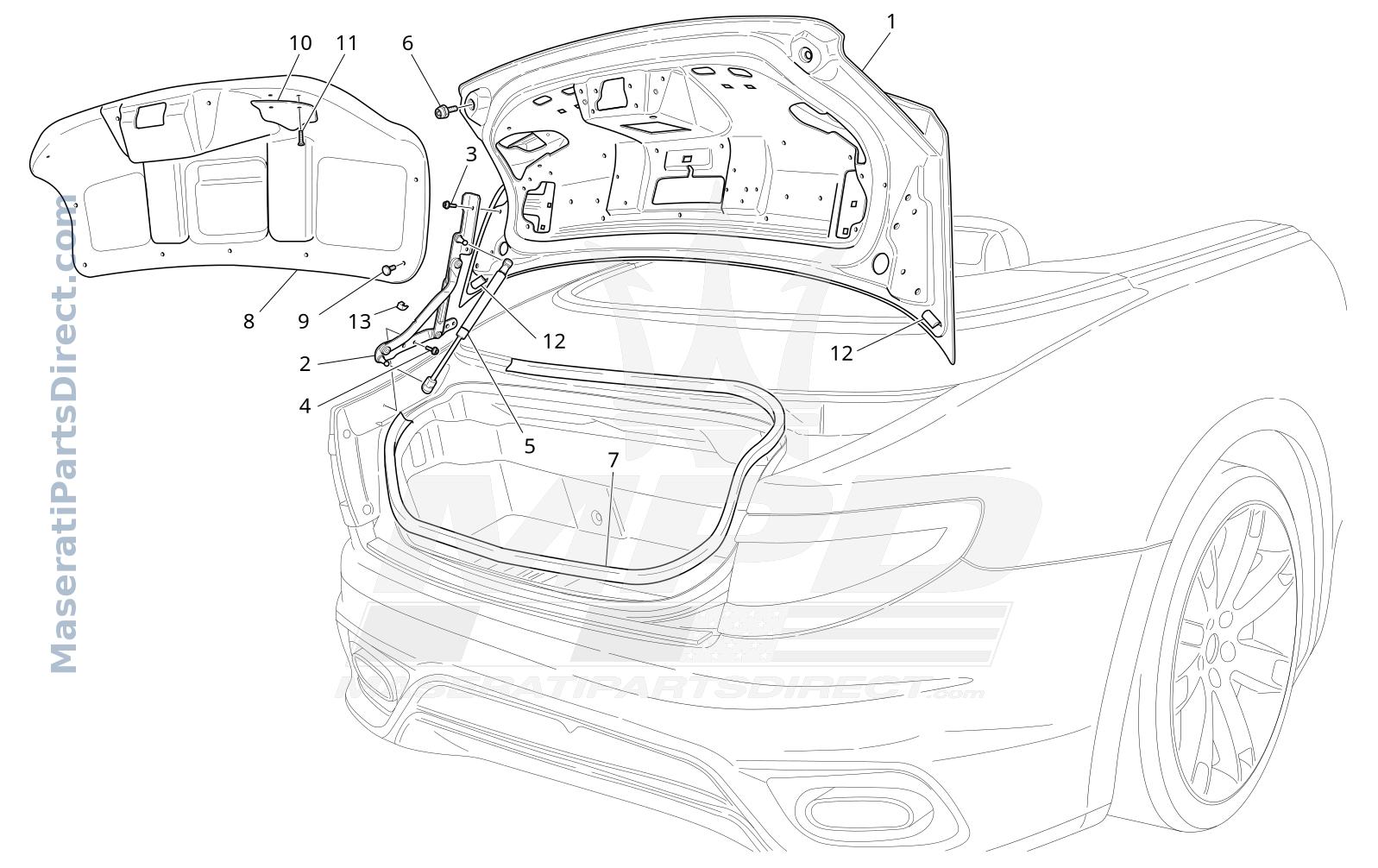 09.21 - 2 - REAR LID Diagram