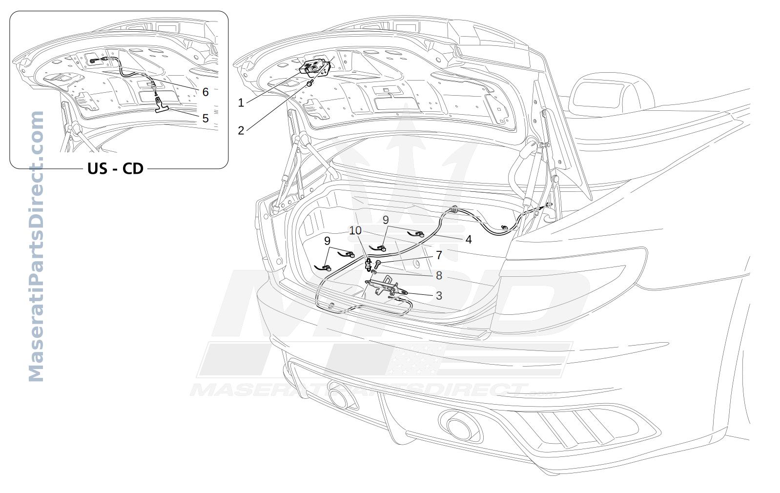 09.24 - 1 - REAR LID OPENING CONTROL Diagram