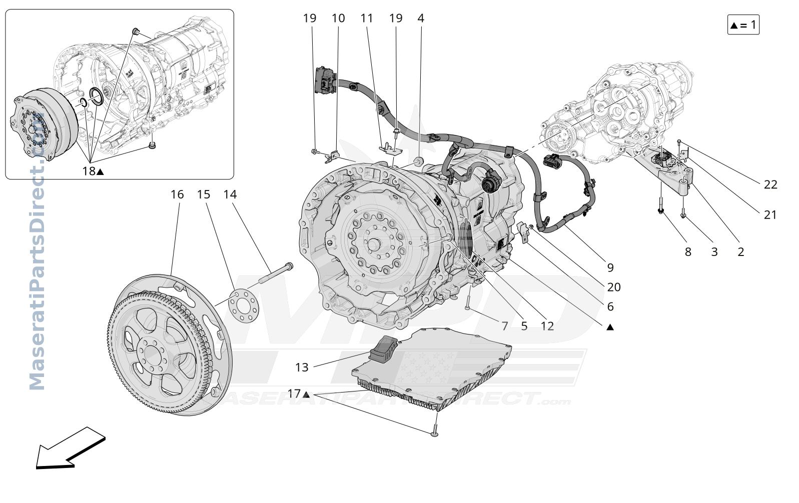 03.10 - 1 - GEARBOX HOUSINGS Diagram