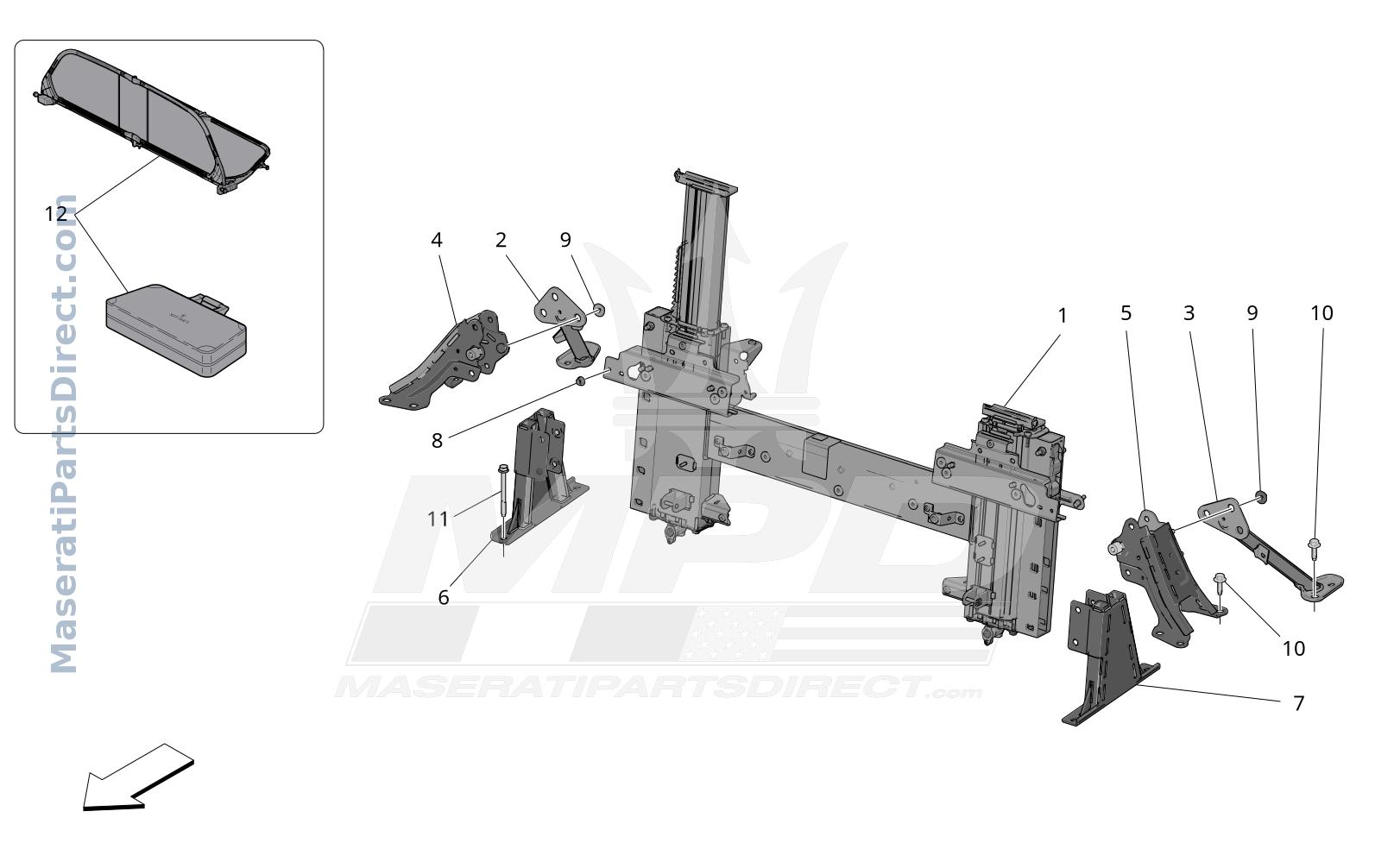 09.83 - 1 - ELECTRICAL CAPOTE: ROLL BAR AND ACCESSORIES Diagram