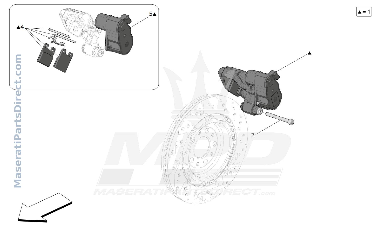 04.30 - 1 - PARKING BRAKE Diagram