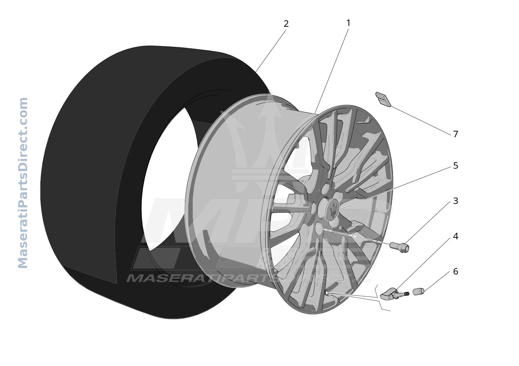 06.00 - 1 - WHEELS AND TYRES Diagram