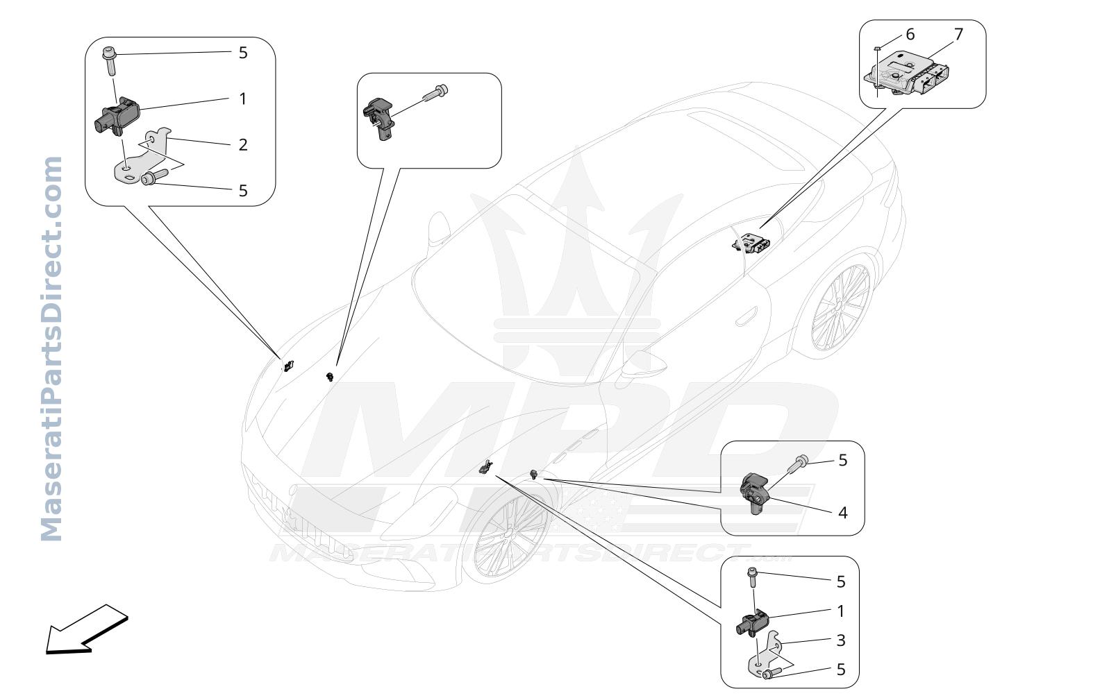 06.90 - 1 - ELECTRONIC CONTROL (SUSPENSION) Diagram