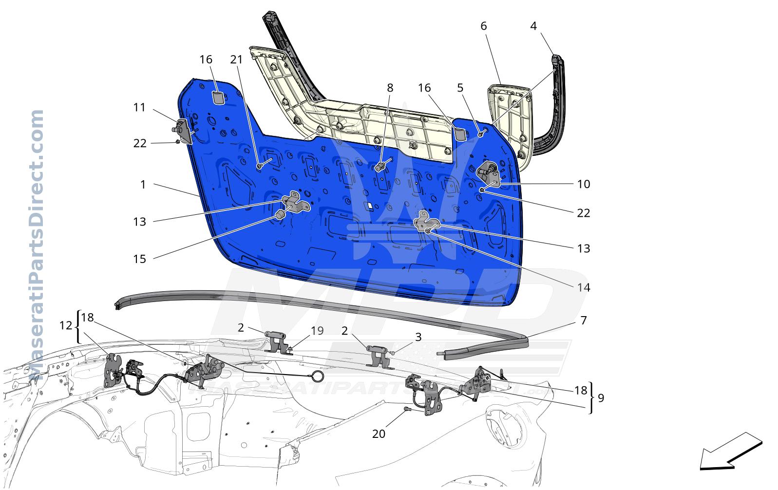 09.81 - 1 - ELECTRICAL CAPOTE: COVERS Diagram