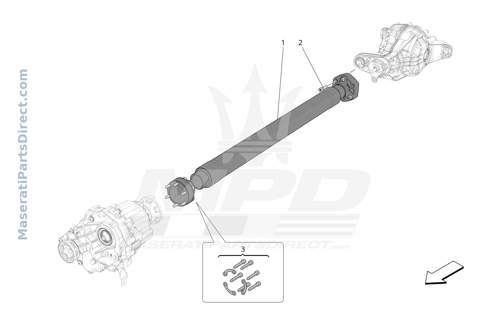 03.30 - 1 - TRANSMISSION SHAFT Diagram