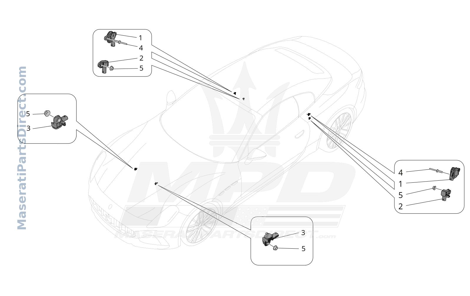 07.05 - 1 - CRASH SENSORS Diagram