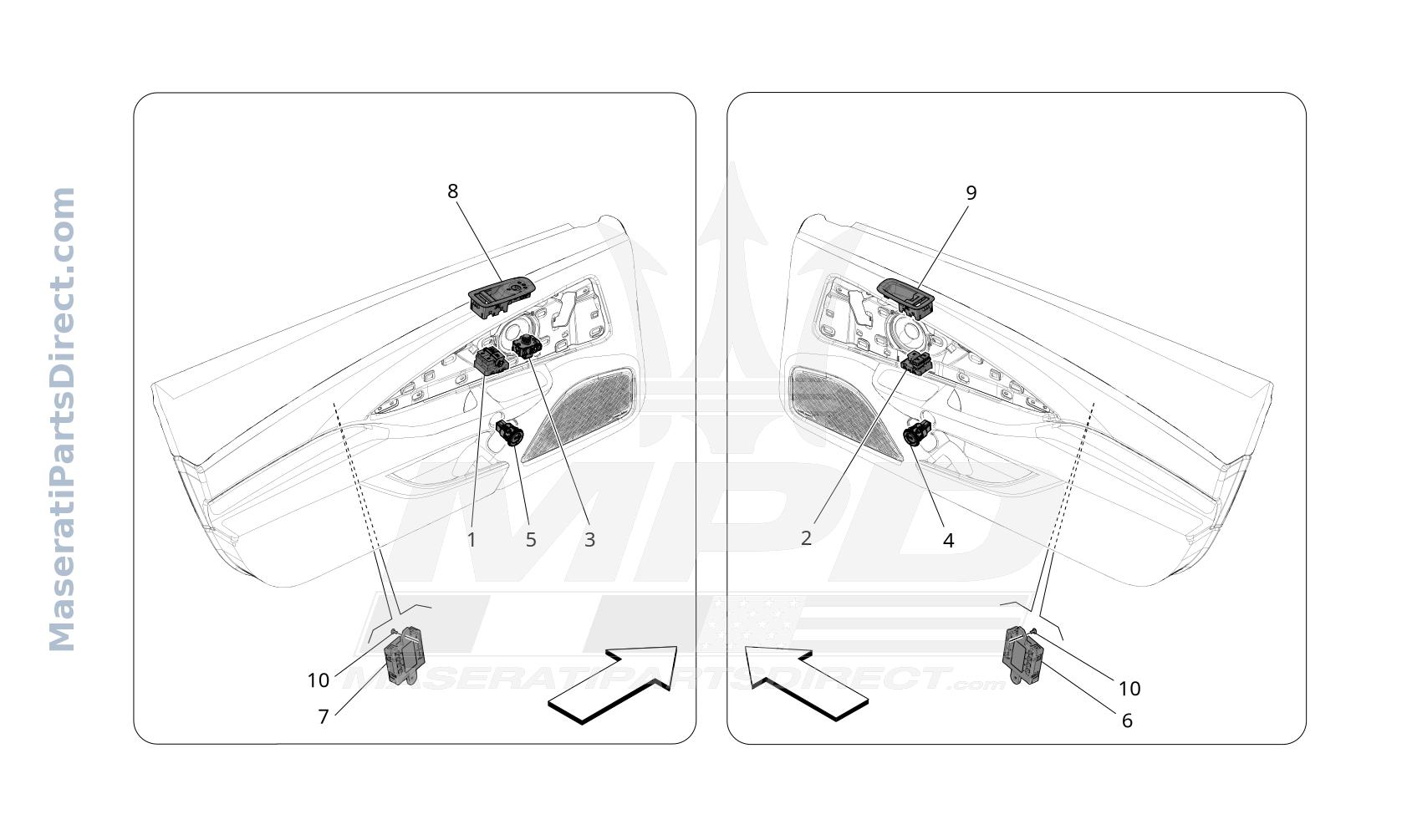 08.52 - 1 - DOOR DEVICES Diagram