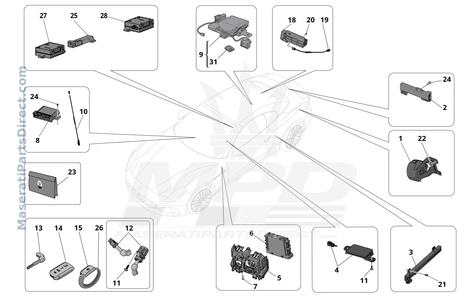 08.53 - 1 - ALARM AND IMMOBILIZER SYSTEM Diagram