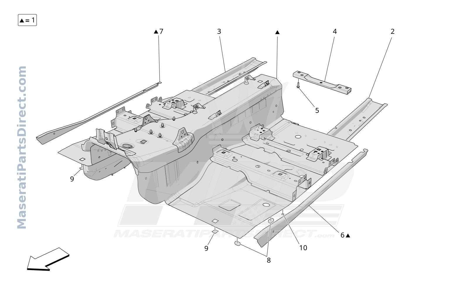 09.04 - 1 - CENTRAL STRUCTURAL FRAMES AND SHEET PANELS Diagram