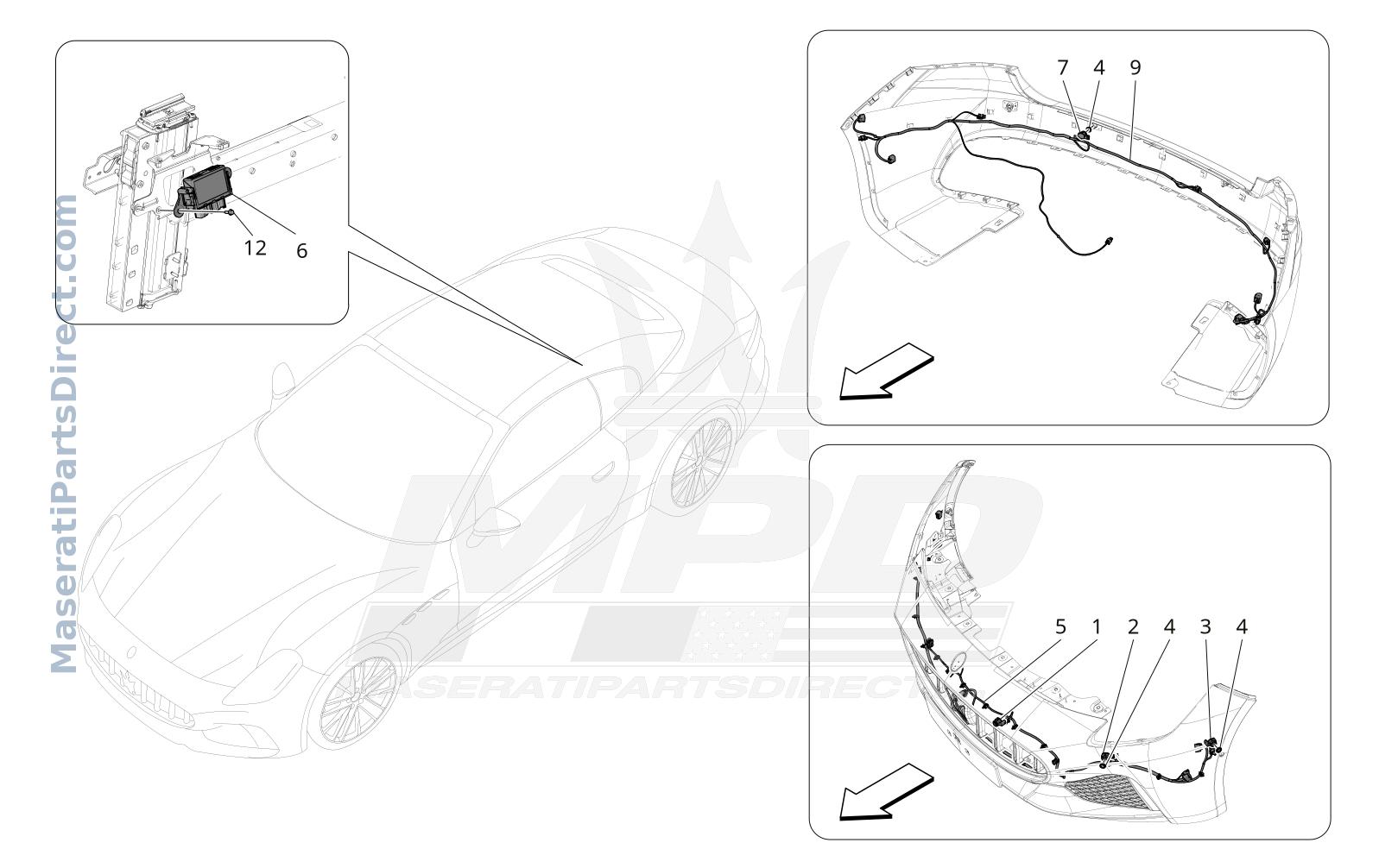 09.12 - 1 - PARKING SENSORS Diagram