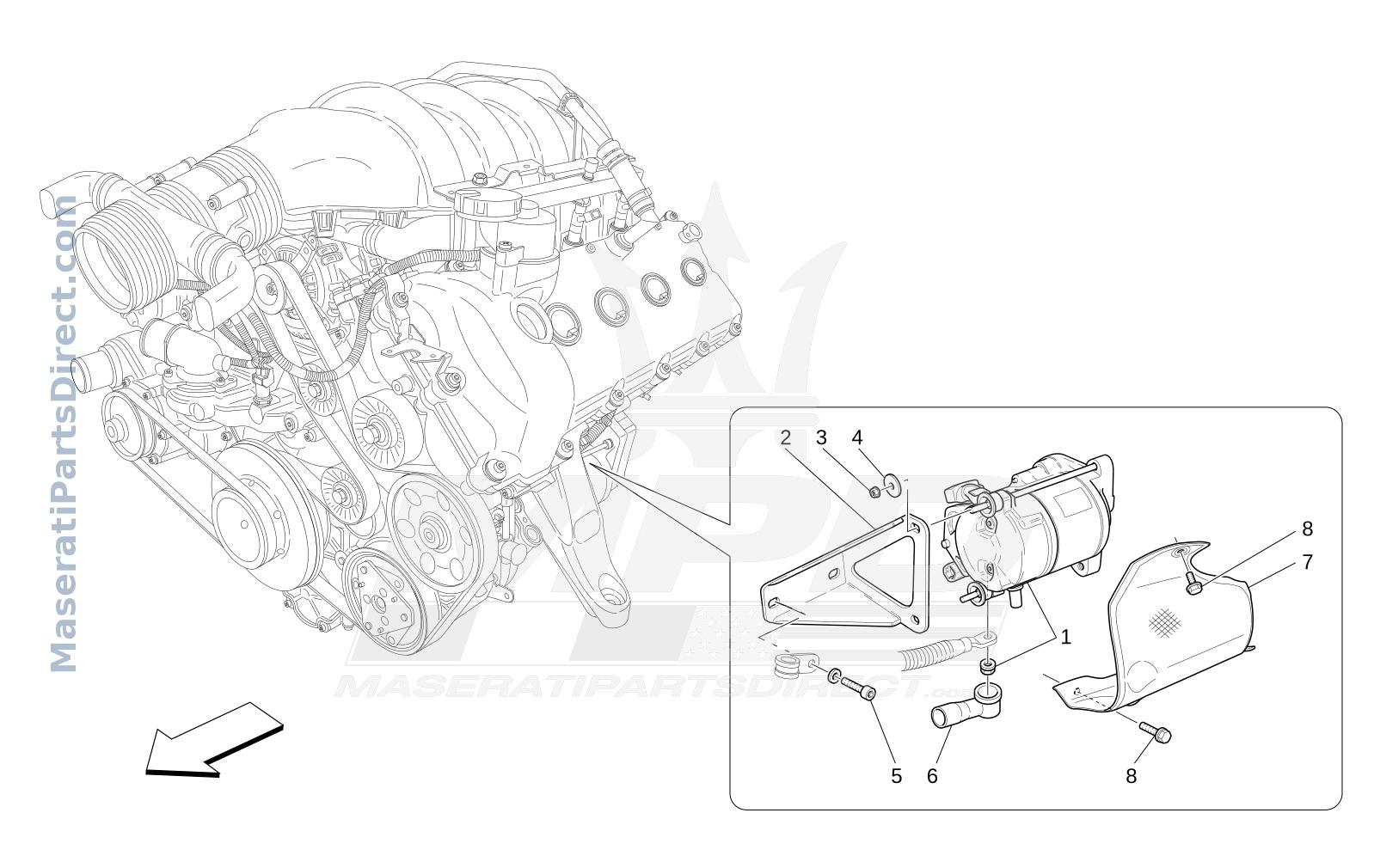 01.91 - 1 - ELECTRONIC CONTROL: ENGINE IGNITION Diagram