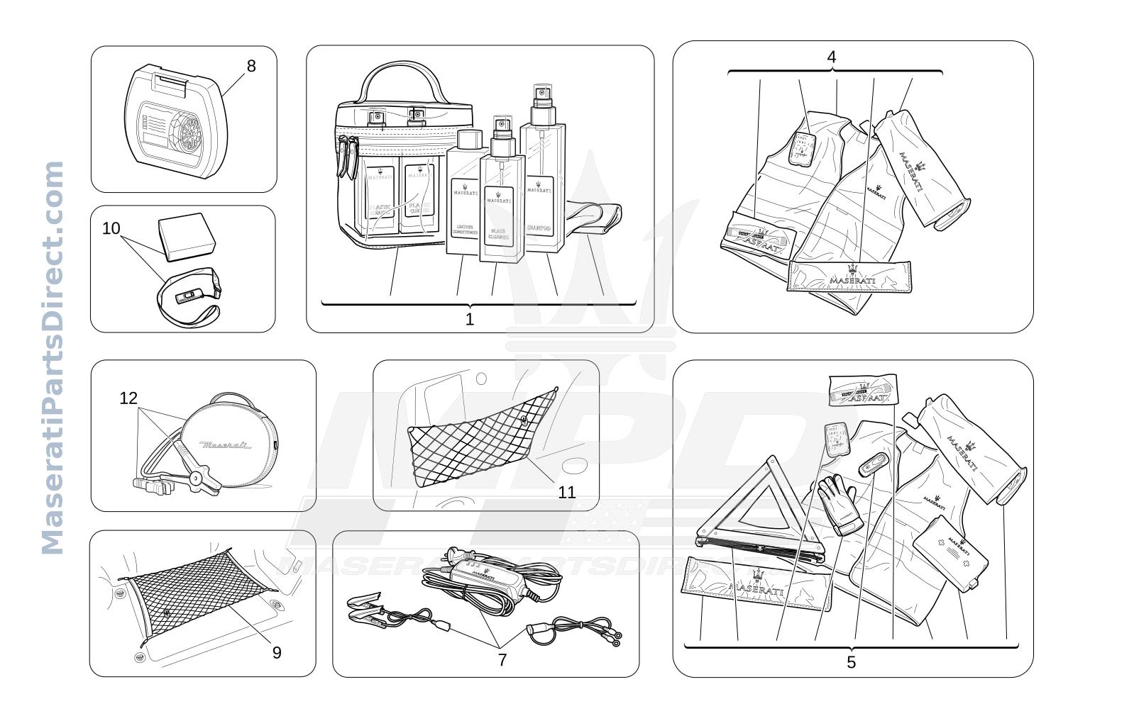 07.31 - 1 - AFTER MARKET ACCESSORIES Diagram