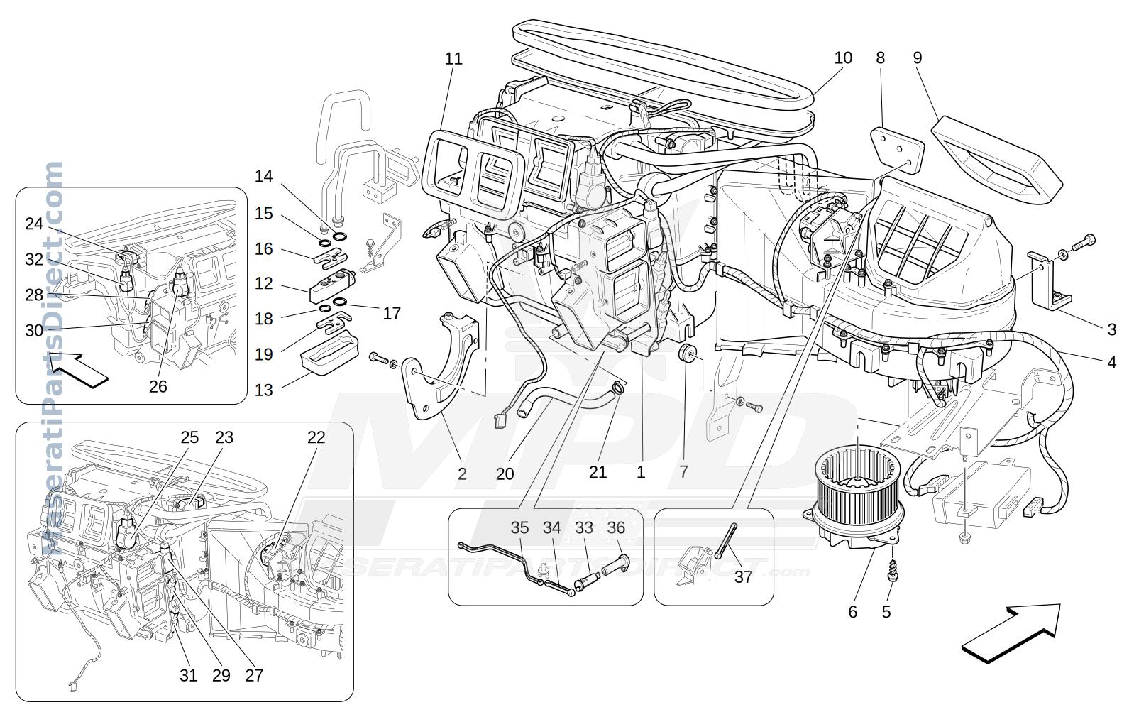 08.41 - 1 - A/C UNIT: DASHBOARD DEVICES Diagram