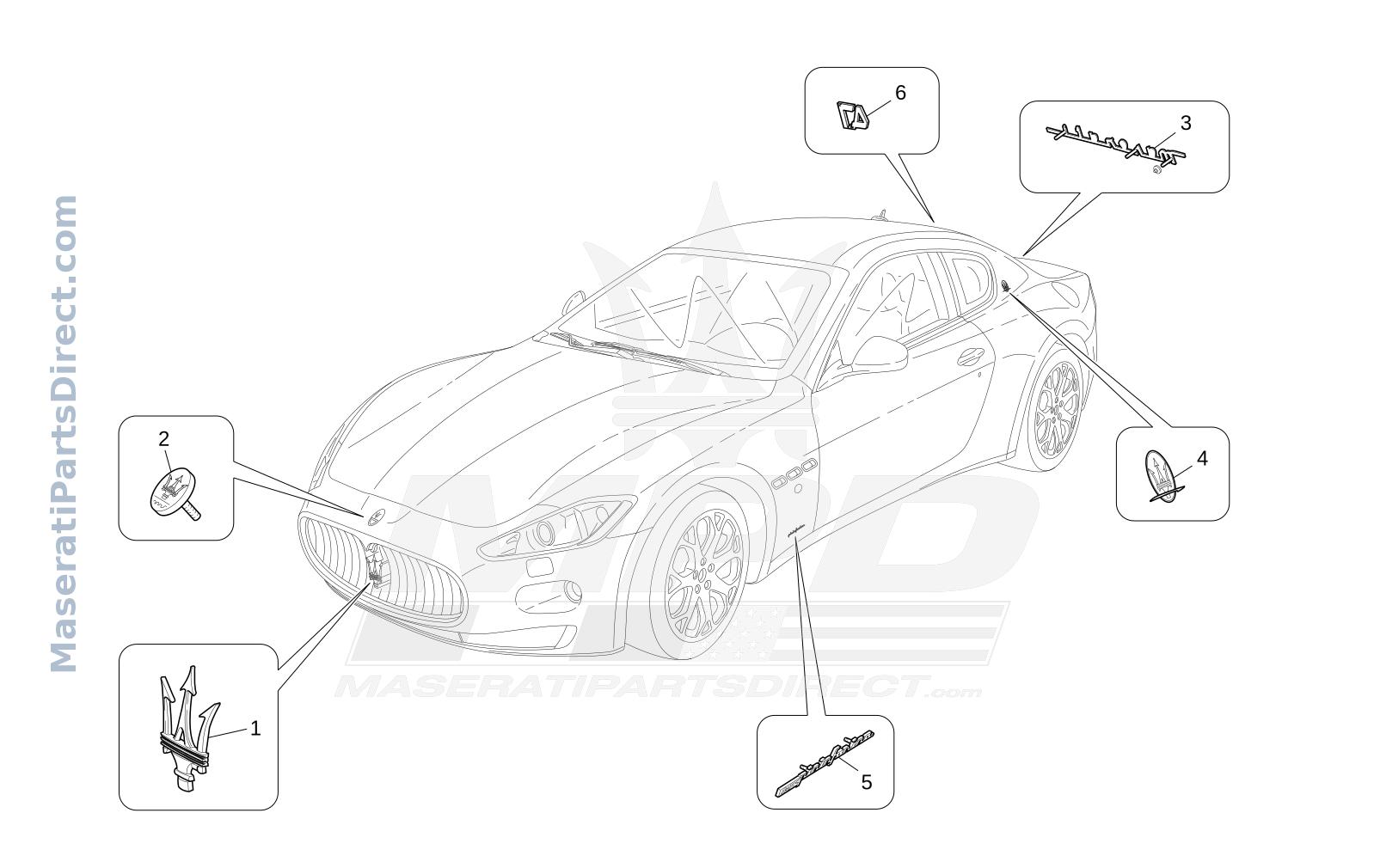 09.16 - 1 - TRIMS, BRANDS AND SYMBOLS Diagram