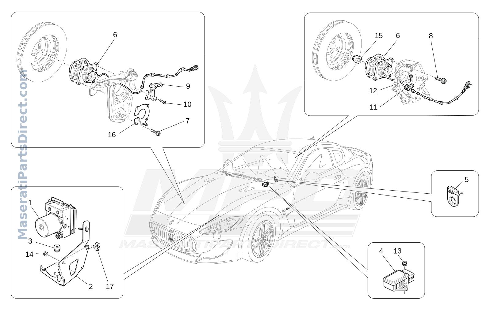 04.90 - 1 - BRAKING CONTROL SYSTEMS Diagram