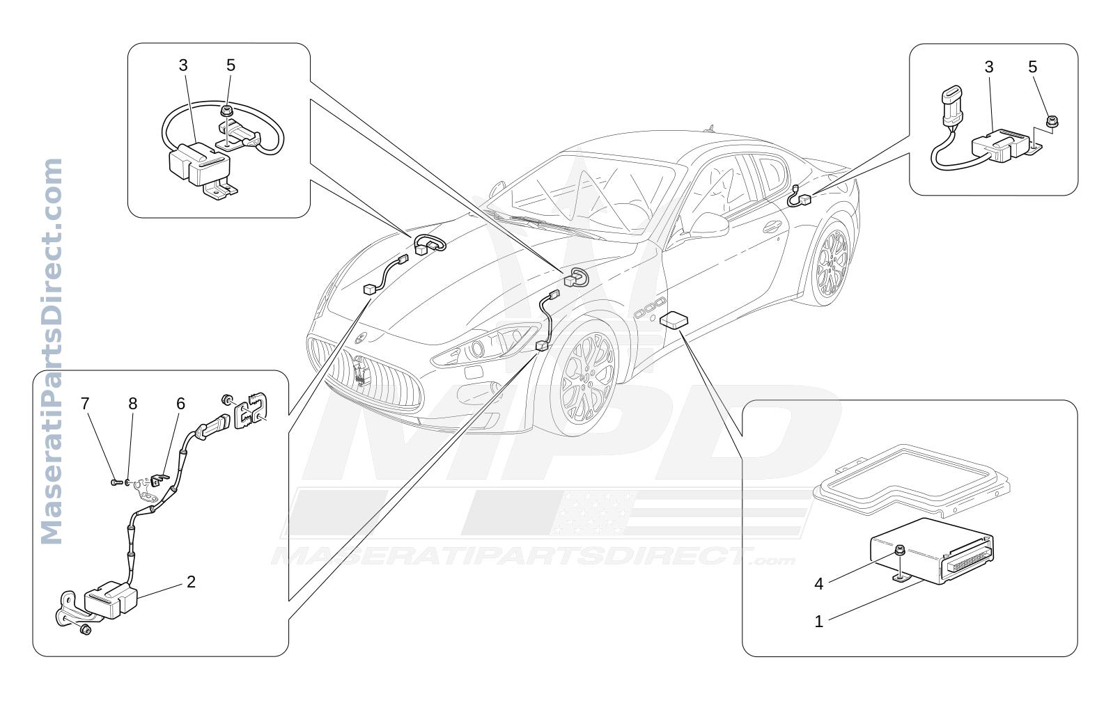06.90 - 1 - ELECTRONIC CONTROL (SUSPENSION) Diagram