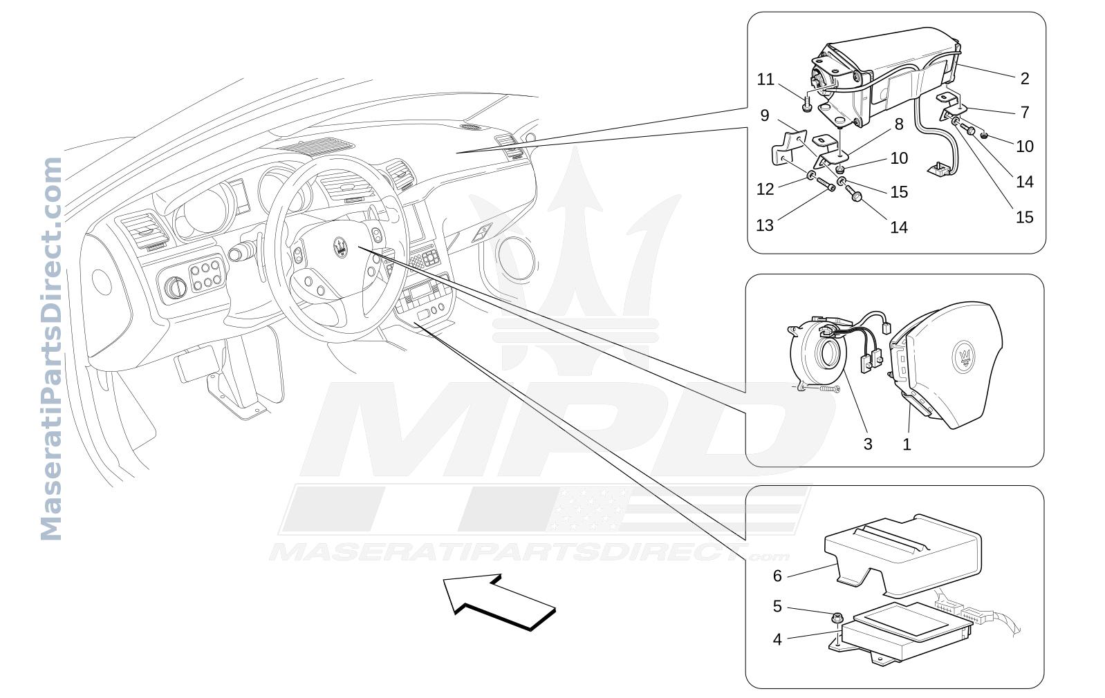 07.00 - 2 - FRONT AIRBAG SYSTEM Diagram