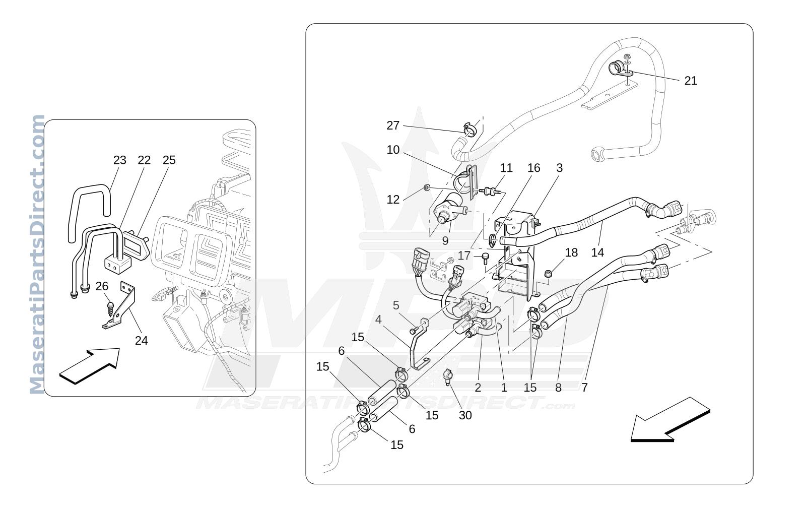 08.40 - 2 - A/C UNIT: ENGINE COMPARTMENT DEVICES Diagram